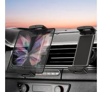 Support De Téléphone De Voiture Pour Z Fold Rotation À 360° Support De Téléphone De Voiture Respirant Compatible Avec Samsung Galaxy Z Fold 5 4 3/Ipad Mini Pro Air