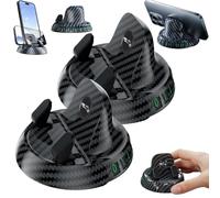 Support de téléphone de voiture rotatif à 360 degrés, support de téléphone de voiture antidérapant et rotatif, angle de réglage horizontal et vertical, pour tableau de bord de voiture