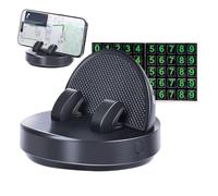 Support de téléphone de voiture - Rotation à 360 °, support de téléphone de voiture | Mécanisme à ressort, organisateur automobile pour smartphone | Tableau de tableau de bord Porte-téléphonie pour le
