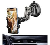 Support De Téléphone De Voiture - Solide Et , Forte Aspiration Améliorée, Support De Téléphone De Voiture, Rotation À 360° | Les Téléphones D'enregistrement Vlog Supportent L'enregistrement Vid