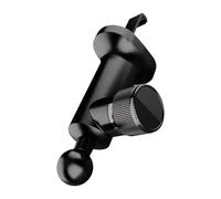 Support de téléphone de voiture - Support de téléphone de voiture avec support de valve - Support réglable avec rotation à 360 degrés et bras à crochet allongés