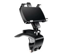 Support de Téléphone de Voiture - Support de Téléphone Portable Pour Tableau de Bord et Rétroviseur | Suppoŕt Multifonction Rotatif à 360° | Suppørt de Smartphone Antidérapant Universel Pour Camion, B