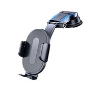 Support de téléphone de voiture, support de téléphone pour tableau de bord, support de tableau de bord d'aspiration forte avec angle réglable - Support de voiture flexible réutilisable pour camion