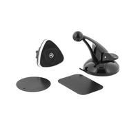 Support de téléphone de voiture Tellur Magnétique, support de fenêtre et de tableau de bord, noir