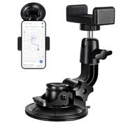 Support de téléphone de voiture - Ventouse réglable, Suppōrt de fenêtre | Module de Suppōrt d'unité de paquet, unité de matériel en fer ABS, accessoire de navigation de voiture compatible avec
