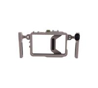 Support de Téléphone Double Main avec Stabilisateur et Cadre D'Extension, Accessoire Universel pour Vlogs, Gris