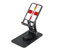 Support de téléphone drapeau de l'Irlande du Nord, support de bureau réglable pour iPhone et tous les téléphones, rotation à 360°, pliable intégré, base carrée