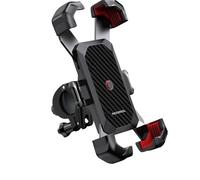 Support de téléphone électrique pour moto - Support rotatif à 360 degrés pour guidon de vélo | Navigation sécurisée et durable pour vlogging - Accessoire de cyclisme pour protection de smartphone