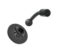 Support de téléphone en alliage d'aluminium avec rotule coudée de 17 mm, convertisseur de filetage 6,35 mm pour plusieurs appareils de support de téléphone