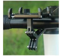 Support de téléphone en alliage d'aluminium pour guidon de vélo de route, monté par boulon, compatible avec les téléphones de 4 à 77 pouces, permet un accès facile à l'appareil photo et au port de