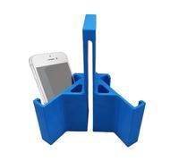 Support de téléphone en filet de tennis - Imprimé 3D 16,4 x 9 x 18,5 cm | Support de clôture antidérapant double face pour téléphone portable, support d'enregistrement sportif pour entraînement de