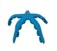 Support de téléphone en forme de pieuvre - 200 g - Flexible - Avec ventouse - En caoutchouc haute densité - Support de charge de 1 kg - Support universel réglable multi-angles - Pour appareil photo