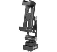 Support de Téléphone en Métal avec Extra Cold Shoe pour DJI Stabilisateurs,Adaptateur Universel de Téléphone Portable,Joints de Réglage Gratuits,Support de Trépied de Téléphone-4301