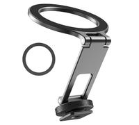 Support de téléphone en métal pour appareil photo trépied, support de trépied pliable pour téléphone, support trépied pour aventure en plein air, stabilité du téléphone sans effort, trépied compact