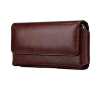 Support de téléphone en polyuréthane pratique et résistant à l'usure avec clip de ceinture réglable pour les trajets en plein air, les voyages, poche de taille ergonomique pour smartphones, Sac