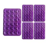 Support de téléphone en silicone avec ventouses | Support de téléphone adhésif magnétique antidérapant pour téléphone