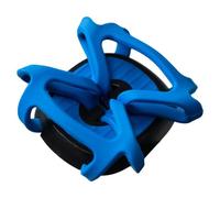 Support De Téléphone En Silicone Pour Vélo Et Moto,Support Antichoc Pour Garmin,Accessoires De Vélo,Bleu