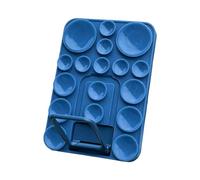 Support de téléphone en silicone, support à ventouse, support adhésif puissant, support adhésif portable, bureau de voyage, support mobile avec ventouse, ergonomique, 8,3 x 5,7 cm
