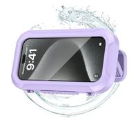 Support de téléphone étanche - Étui universel pour écran tactile, support en silicone haute sensibilité, poignée à ventouse sécurisée, classé IPX6 | Accessoire de divertissement pour de sall