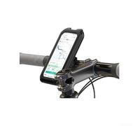 Support de téléphone étanche pour moto ABS résistant aux chocs | Coque ABS haute résistance, joint étanche, coussinets absorbant les chocs, remplacement direct, finition noire
