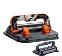 Support De Téléphone Firmstaunch for Voiture, Rotation à 360°, Compatible avec Les Systèmes De Navigation Et Les Tableaux De Bord. Sa Base en Gel Nano Adhère Solidement à Tout Tableau(Orange,1Pc)