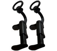 Support De Téléphone for Guitare, Guitare Ou Ukulélé, Support De Téléphone Magnétique, Support De Téléphone Réglable for Guitare, Pince De Support De Téléphone Portable Réglable(2pcs)