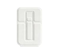 Support de téléphone, forte tenue, support de téléphone fin de 7,6 cm avec base magnétique, support mobile durable avec angle réglable, support de bureau compact, support pour appels vidéo