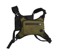 Support de téléphone Gilet en Cours d'exécution - Plat à la Poitrine avec Bretelles réglables | Sac de Course étanche | Pack de coffres Sportifs | Gestionnaire de téléphone pour Voyager en campings