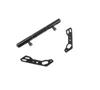 Support De Téléphone GPS Moto pour Xmax 250 300 Barre Transversale Renforcée Guidon Réglable Levier D'équilibre Guidon D'équilibre(Black)