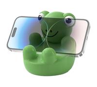 Support de téléphone Grenouille, Support de téléphone en Forme d'animal - Accessoires de Bureau - Support de téléphone Portable pour Les téléphones Portables - Ornements de Bureau
