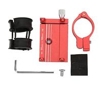 Support de téléphone, haute dureté, résistance à la Corrosion légère, installation ferme pour guidon de 31.8mm 25.4mm 22.2mm (Rouge)