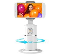 Support de téléphone Intelligent Selfie Stick,Camera Suivi AI Automatique Photos et vidéos 360° - Stream Live - Appels vidéo - Caméraman Intelligent - Vlog Chat en Direct pour iPhone ou Android