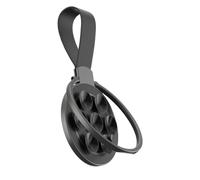 Support de téléphone magnétique à ventouse - Support pliable avec miroir | Support de téléphone pliable avec miroir pour salle de bain, table de chambre à coucher, étagère d'école, salon
