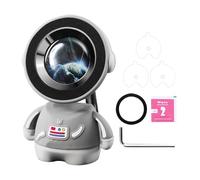 Support de téléphone magnétique - Clip de tableau de bord astronaute, support de voiture pivotant à 360 ° | Support de smartphone sûr pour véhicule, médecin rotatif simple, accessoires d'intérieur