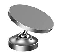 Support de téléphone magnétique double face, support réglable antidérapant, engrenage en aluminium avec matériau durable, accessoire de support de téléphone magnétique, outil de support avec design