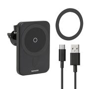 Support De Téléphone Magnétique Norauto Premium Avec Charge Sans Fil 15w