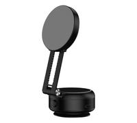 Support de téléphone magnétique pliable pour une tasse d'aspiration, support de voiture électrique à 360°, support de véhicule rotatif à double face, support de téléphone portable pour tous les types