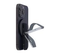 Support de téléphone magnétique Pliable, Support réglable pour Smartphone, Support de téléphone de Bureau Compact pour Voyage, Support magnétique en d'aluminium avec charnière, Accessoire de