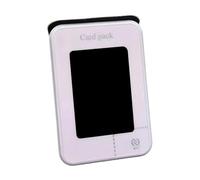 Support de téléphone magnétique portable en cuir, porte-monnaie pour cartes d'écran en papier E, pratique pour la navigation, fiabilité, utilisation polyvalente, sûr pour voiture, support de téléphone