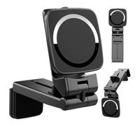 Support de téléphone magnétique pour avion - Support de téléphone magnétique pour avion - Pince de support de téléphone pour bureau - Rotation à 360 ° - Support de téléphone d'avion pour valise