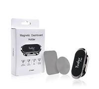 Support de téléphone magnétique pour tableau de bord de voiture ou camionnette, support universel solide, support rotatif à 360°, grandes plaques métalliques gratuites, tampon de colle, pour Apple
