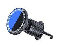 Support de téléphone magnétique pour voiture - Rotation à 360 degrés, support portable pour tableau de bord, support de téléphone portable flexible et sécurisé de 7,5 pouces et moins, matériau ABS PC