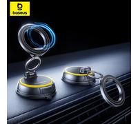Support de téléphone magnétique pour voiture sous vide Baseus 360 ° Support rotatif pour voiture, pour iPhone Samsung Xiaomi, support de voyage, support de gymnastique Magnetic Holder