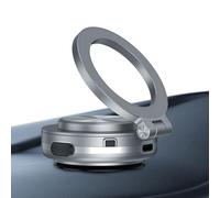 Support de téléphone magnétique pour voiture - Support de téléphone magnétique rotatif, réglable, solide, pliable à 270 ° pour fenêtre