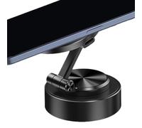 Support de téléphone magnétique pour voiture, support de téléphone portable rotatif à 360°, support à ventouse puissante, support de tableau de bord, clip sécurisé pour pare-brise et grille d'aération