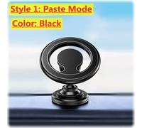 Support De Téléphone Magnétique Pour Voiture,Support De Voiture Magnétique,Support De Montage Gps,Support Mobile,Support Mobile Dans La Voiture Pour Macsafe Iphone 15,14,13,12,Sams.Paste Black.