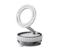 Support De Téléphone Magnétique Puissant Sous Vide - Support Mobile Magnétique De 130 G, Base D'installation Murale De Douche, Station De D'appareil Réglable, Cabine De Véhicule Pour Solution