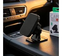 Support de téléphone magnétique rotatif à 360 ° pour grille d'aération et GPS pour iPhone 17 16 15 14 13 12 11 Series Xiaomi Samsung Huawei (Noir)