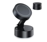 Support de téléphone magnétique sous vide, support de téléphone d'aspiration sous vide - Support de téléphone d'aspiration pliable réglable à 120 °, fournitures intérieures de voiture pour femmes