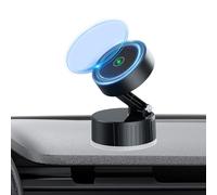 Support de téléphone magnétique sous vide, support de téléphone magnétique pour voiture, support de téléphone à ventouse électrique | Support de smartphone réglable à 180 degrés